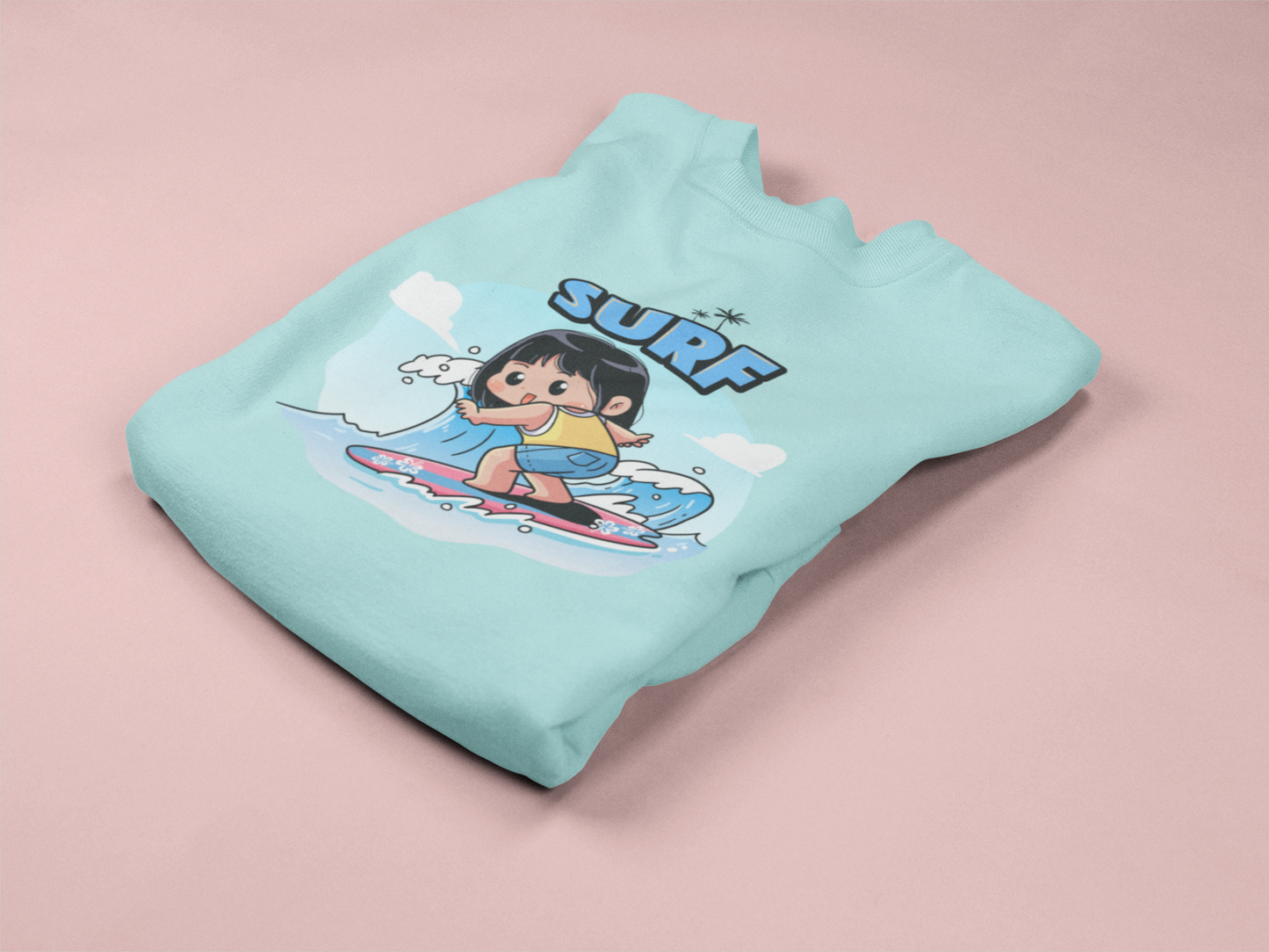 Surf Girls Printed SweatShirt