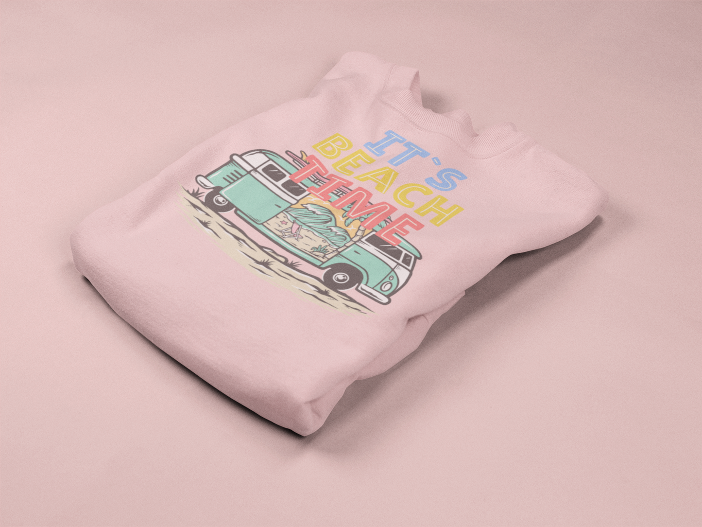 It's Time Beach Girls Printed SweatShirt