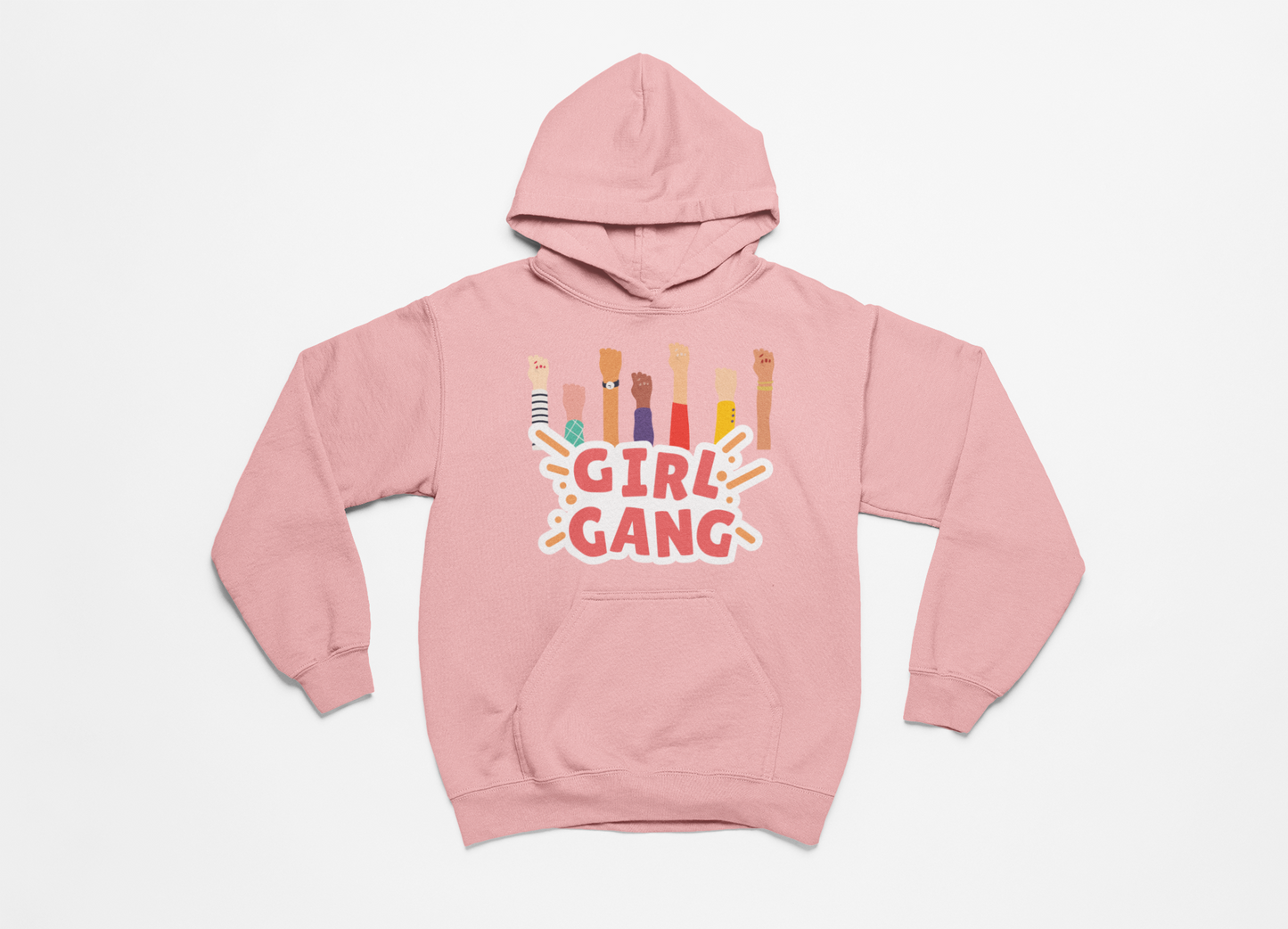 Girl Gang Girls Printed Hoodies