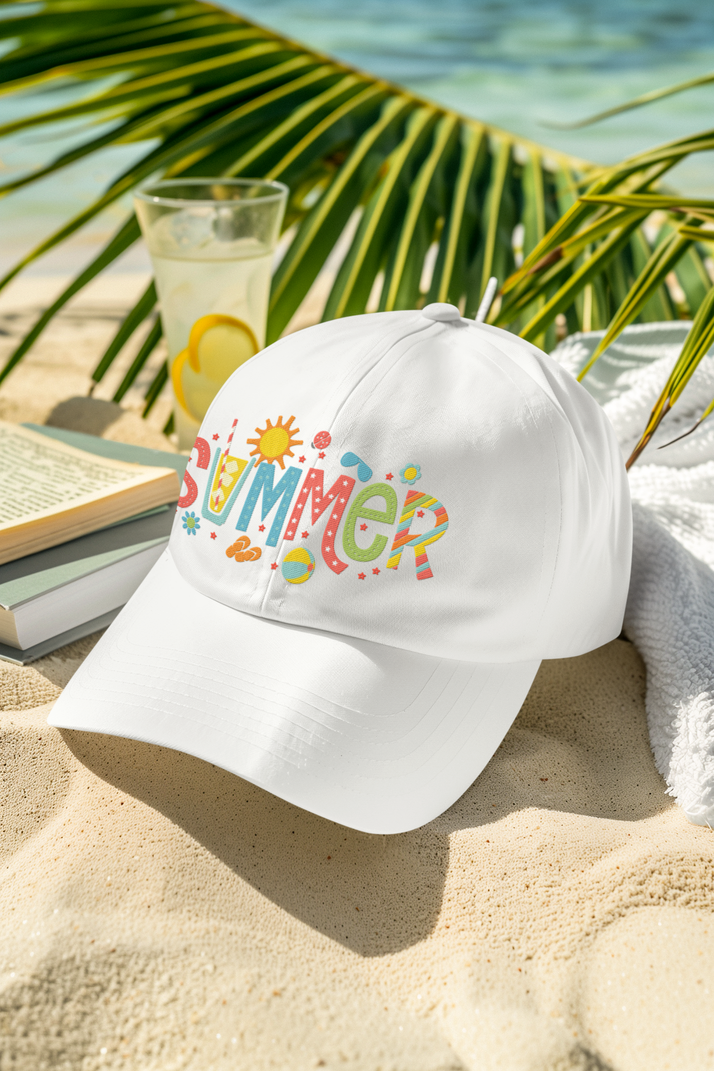 Summer Boys Printed Caps