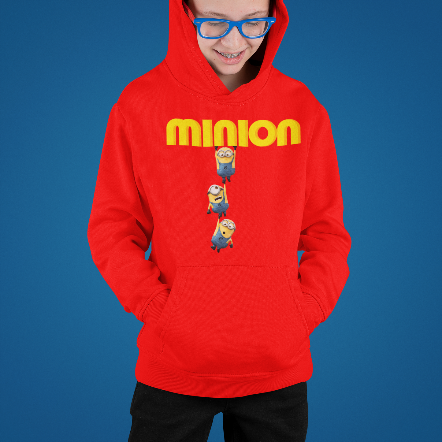 Minion Boys Printed Hoodies